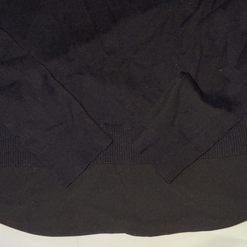 Ted Baker London Black Top with Gold Embellished Collar - Picture 5 of 10